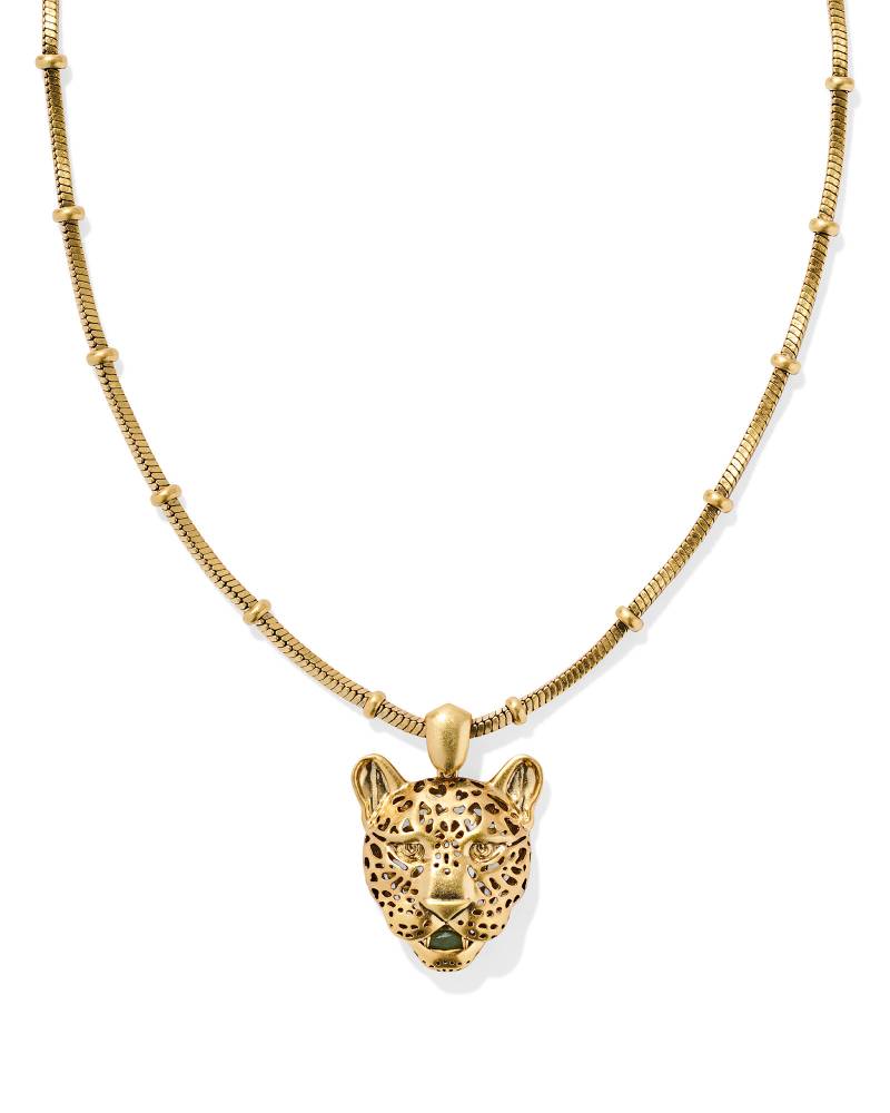 Maura Jaguar Short Pendant Necklace